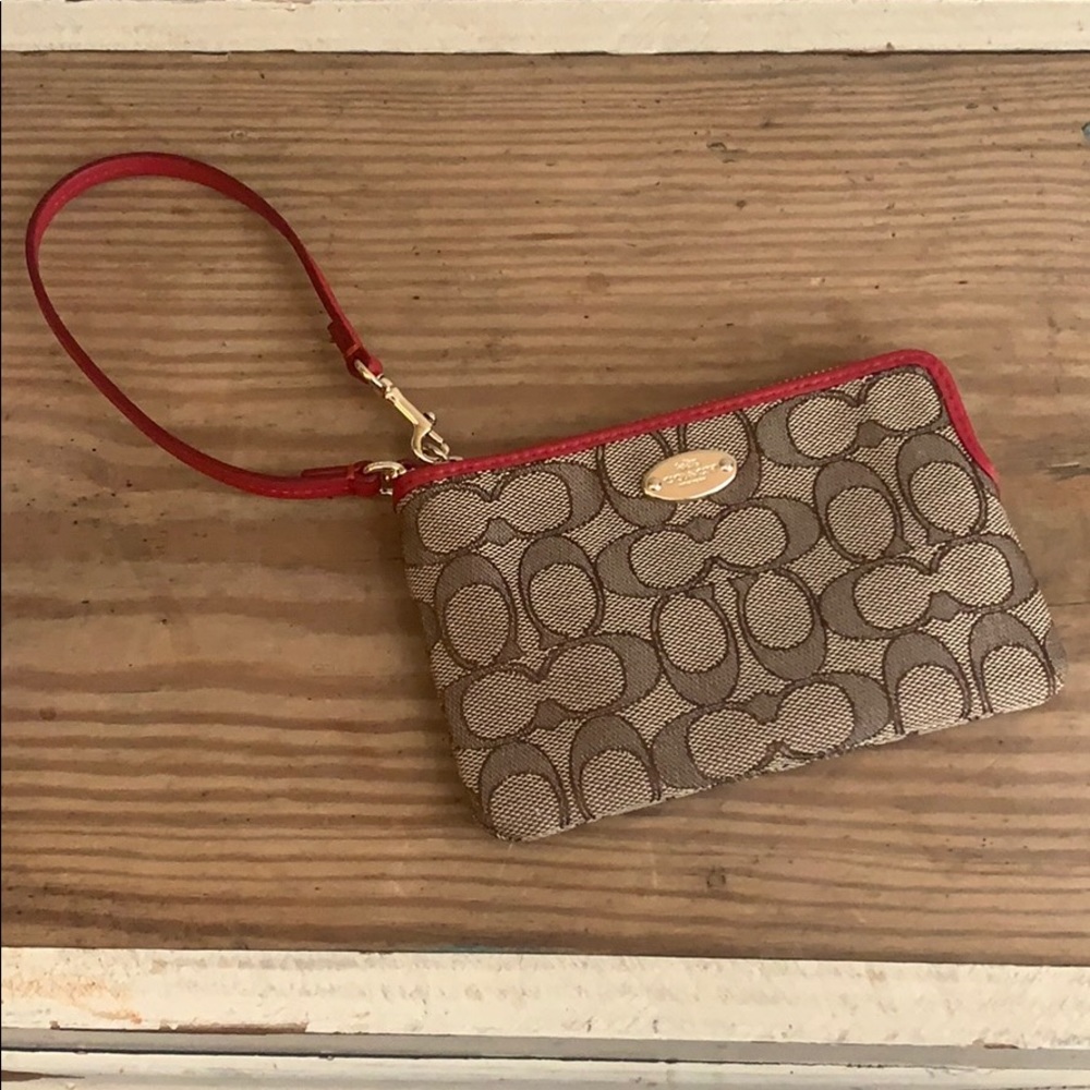 NWOT coach wristlet